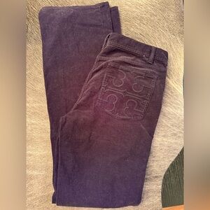 Tory Burch velvet jeans size 31
